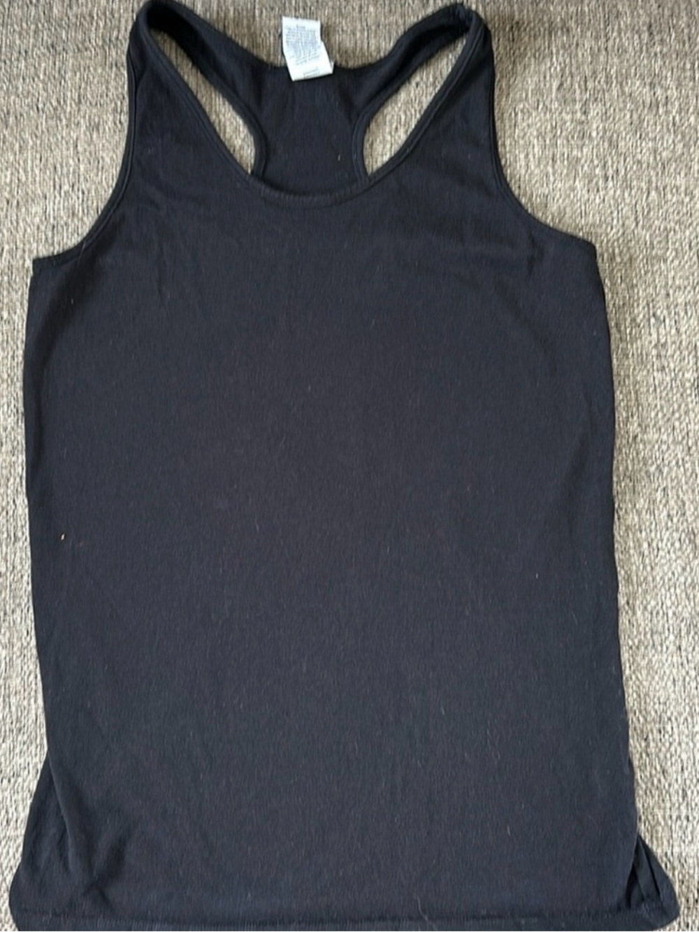 Z by Zella Girl Black Active Racerback Tank Top Girls Size L 12/14 Sports Knit